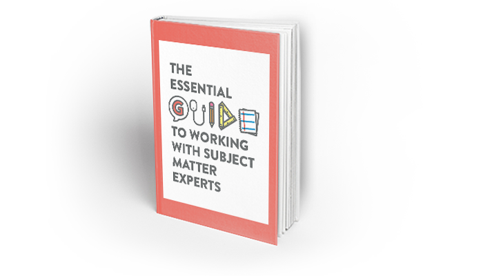 The Essential Guide to Working with Subject Matter Experts